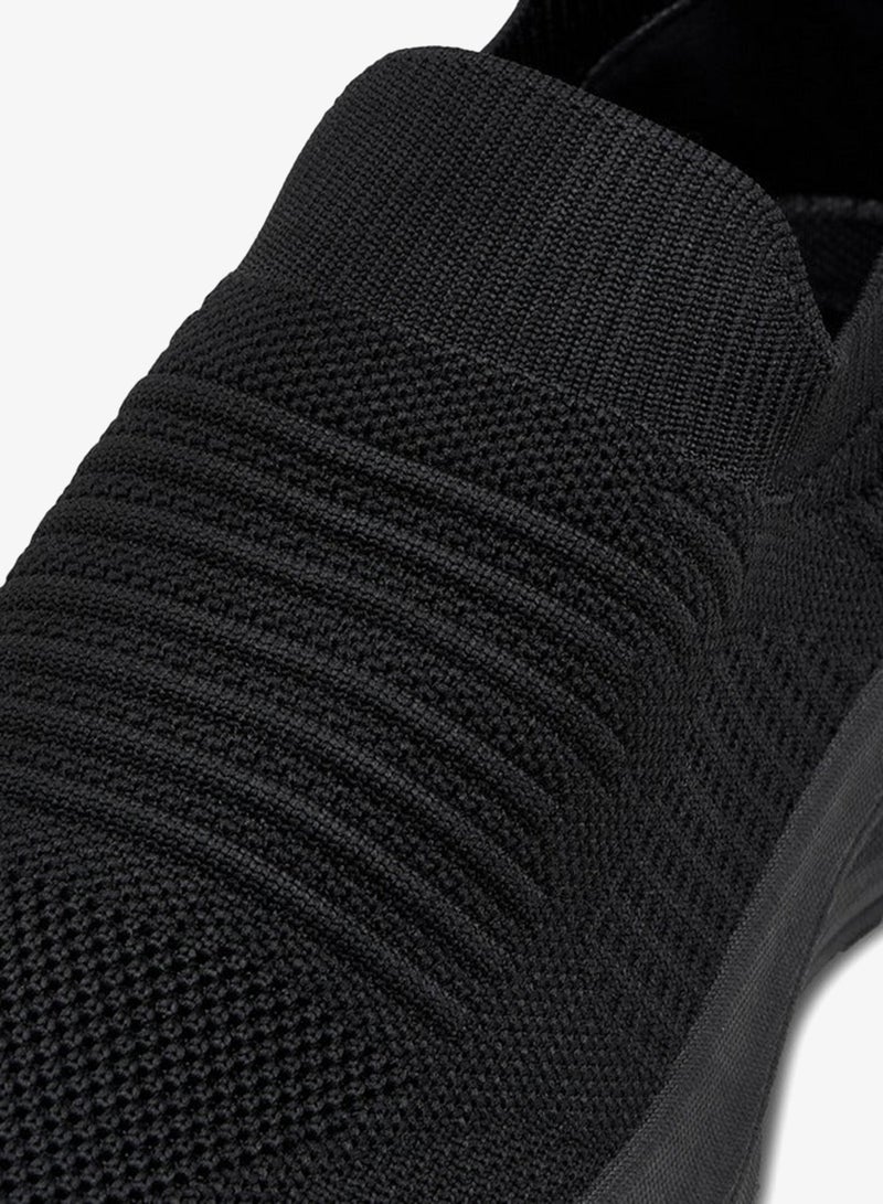 Oaklan by Shoexpress Women's Textured Slip-On Sneakers - Image 4