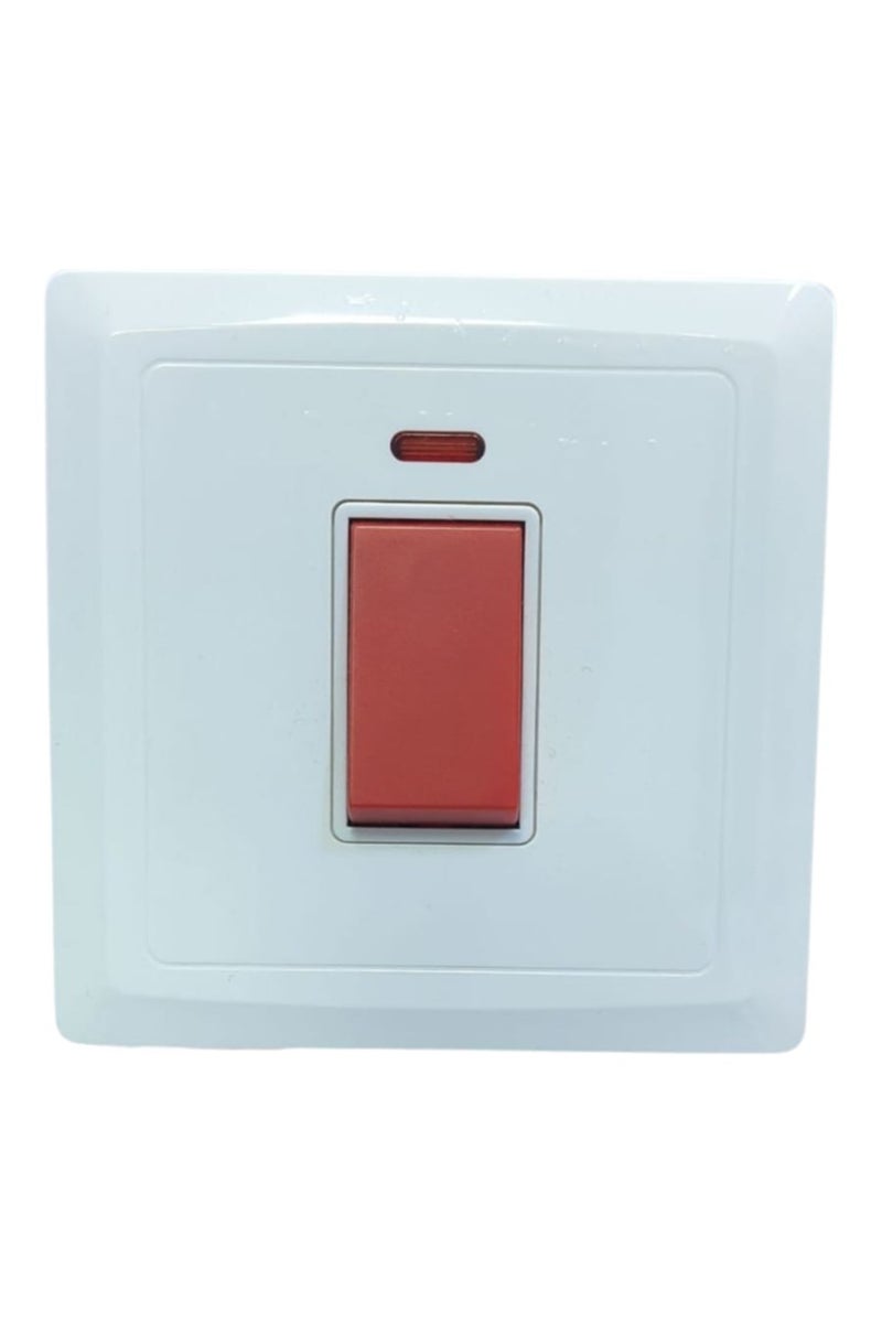 ALRAED 45A  AC Switch with Indicator – Heavy Duty Power Control for Air Conditioner, Geyser & Appliances - Image 1