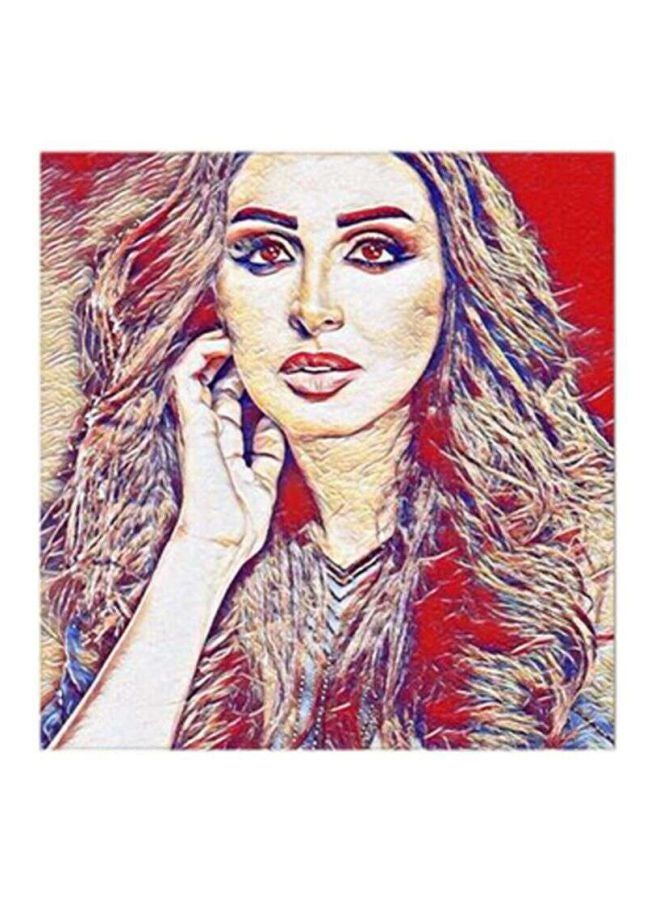 RYN Angham MDF Wall Art Multicolour 30x30centimeter - Image 2