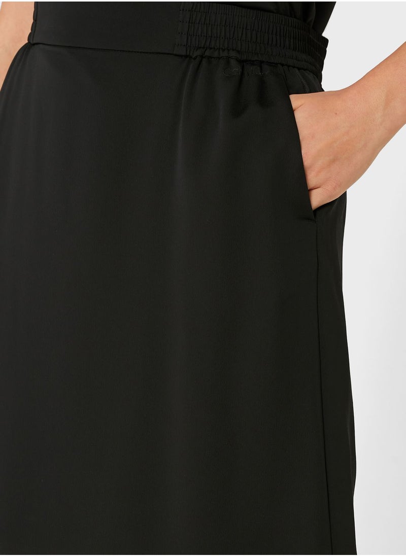 CALVIN KLEIN - High Waist Mini Skirt - Image 1