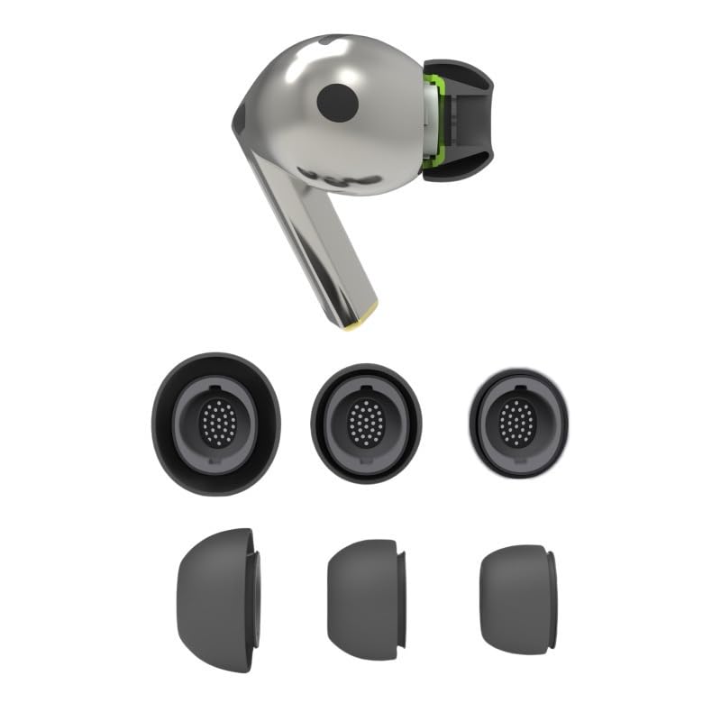 Wiki VALLEY Ear Tips for Galaxy Buds 3 Pro Eartips Earbud(2024),3Pairs Silicone Replacement Eartips with Dust Shield Compatible with Samsung Galaxy Buds 3 Pro SM-R630N,Fits Charging Case-S/M/L - Image 1