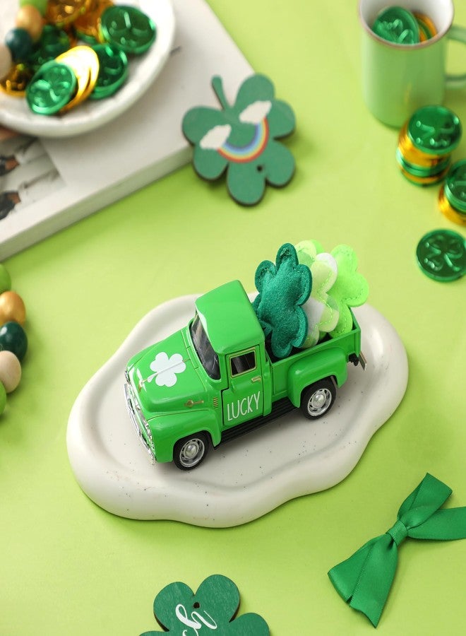 WODOHOLO St Patrick Day Decor Vintage Home Decoration Patrick Tiered Tray - Image 5