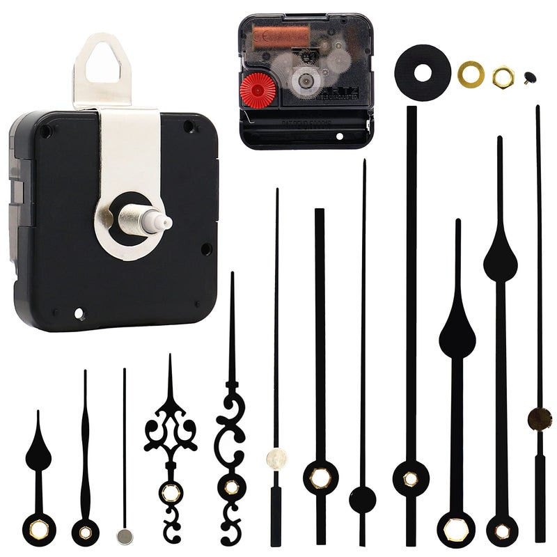 TIKROUND Youngtown Movement for Clock Repair Replacement 19mm 34inch Shaft Length 11mm 716 inch Thread Length