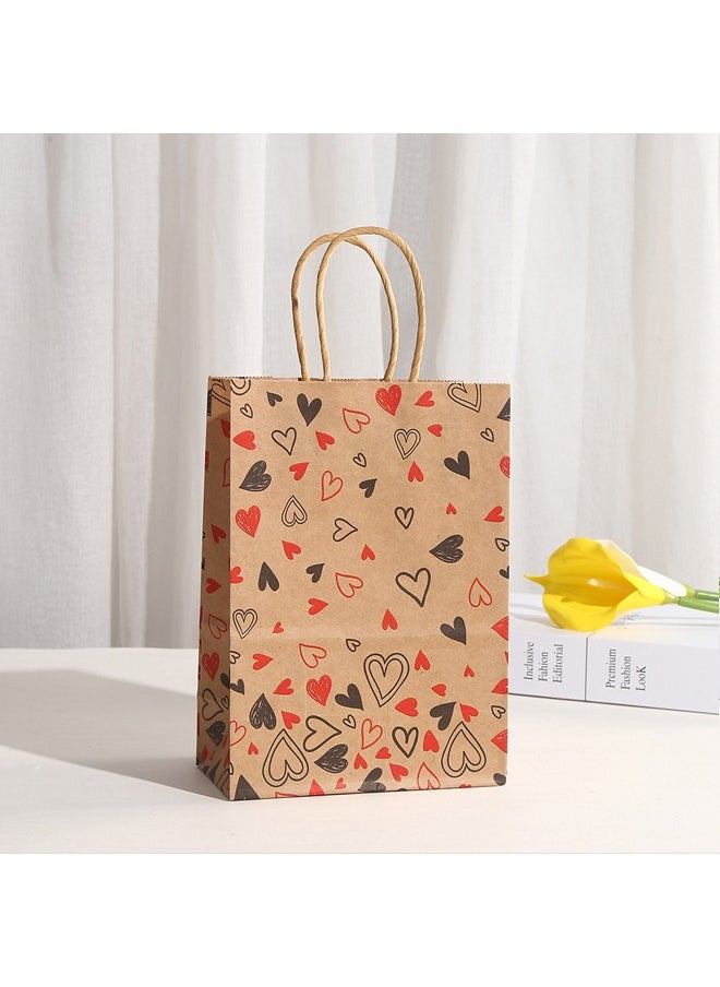 Zeemey 24 Pieces Party Favor Bags,Shopping Bag,Party Bags For Kids, supplies Snack candy Gift Bag Food Bags,Double-Sided Bags For Birthday Wedding Celebrations Party Favors 21*15*8  - Image 3