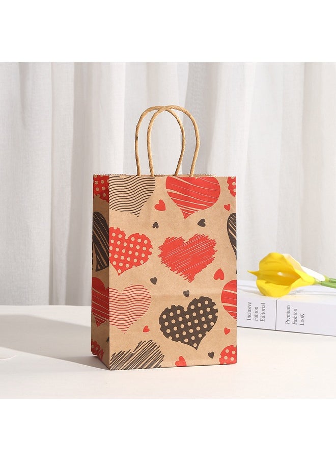 Zeemey 24 Pieces Party Favor Bags,Shopping Bag,Party Bags For Kids, supplies Snack candy Gift Bag Food Bags,Double-Sided Bags For Birthday Wedding Celebrations Party Favors 21*15*8  - Image 2