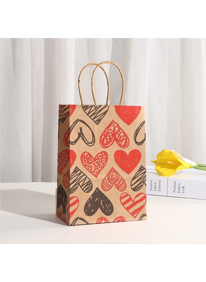 Zeemey 24 Pieces Party Favor Bags,Shopping Bag,Party Bags For Kids, supplies Snack candy Gift Bag Food Bags,Double-Sided Bags For Birthday Wedding Celebrations Party Favors 21*15*8  - Image 5