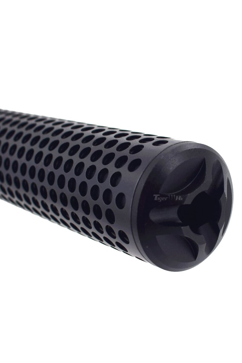 KAC Style QDC/CQB Airsoft Suppressor Extend Barrel Tube with -14mm CCW Flashider Black - Image 5