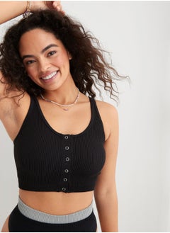 Aerie Ribbed Knitted Bra Top  - Image 1