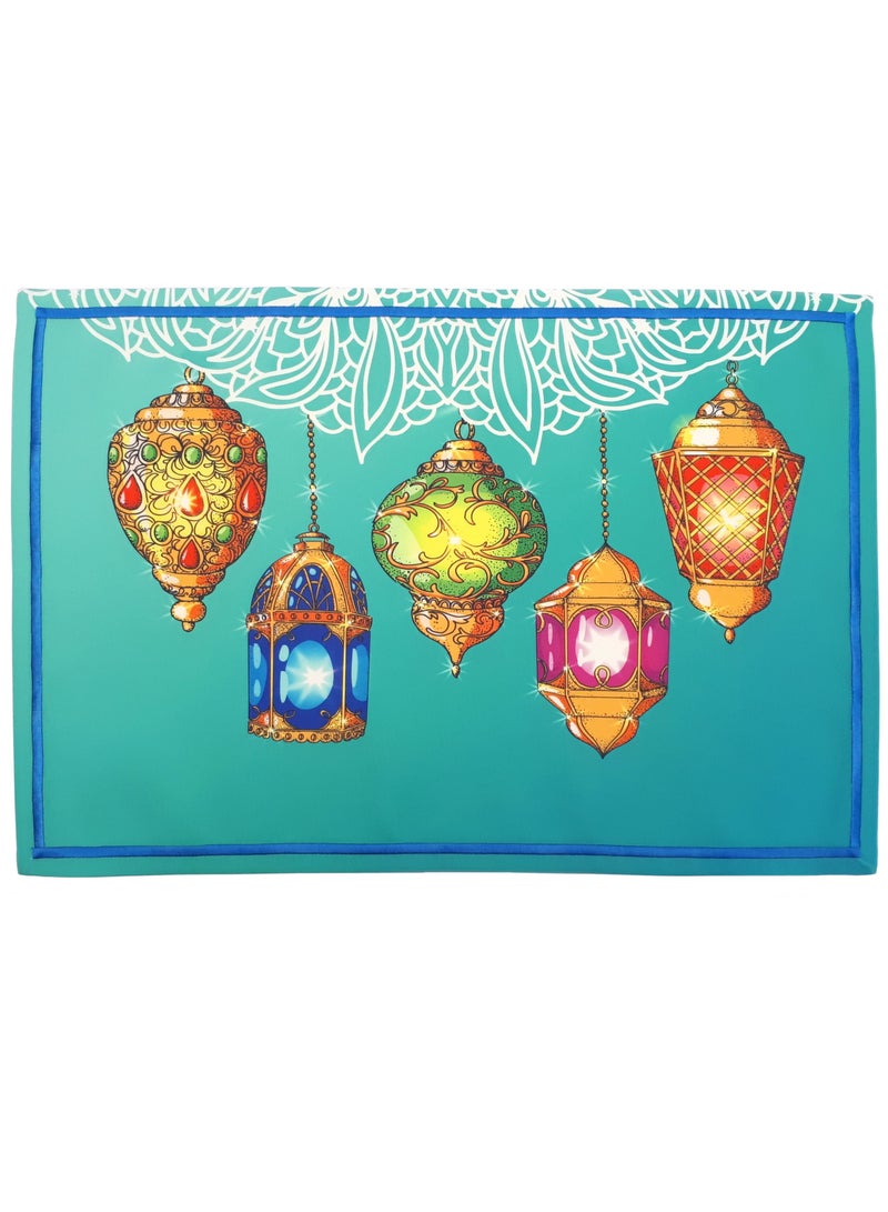 Alwan مجموعة من 6 حصائر رمضان و 2 غطاء وسادة - Image 5