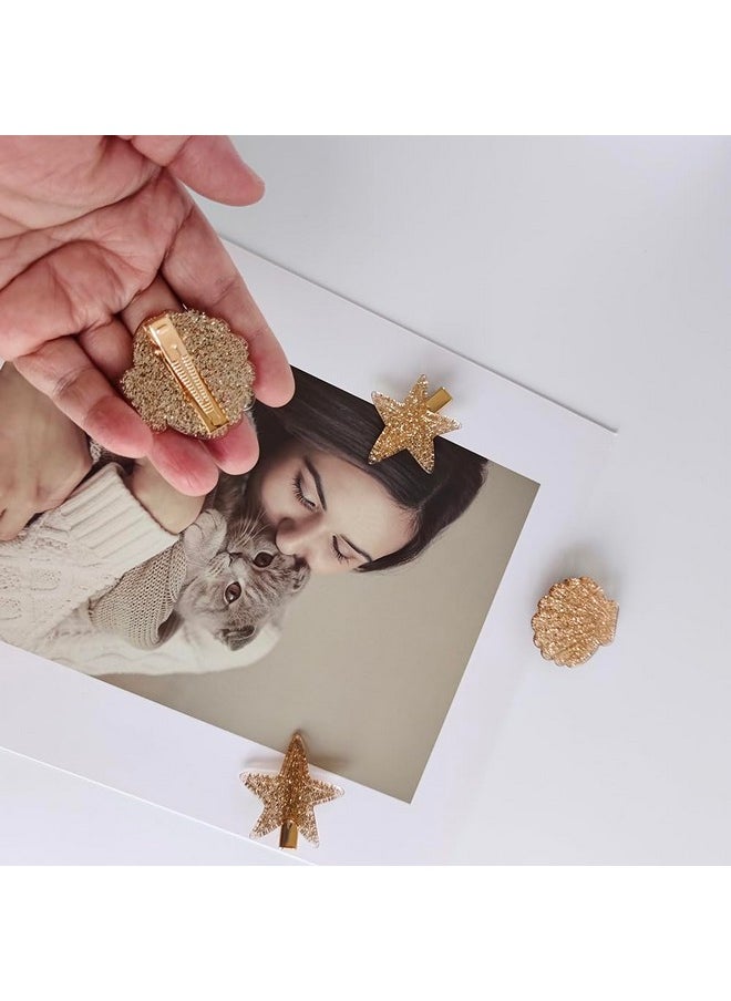 Etncy Life Shell Starfish Starfish Hair Clip Set Hair Barrettes Hairstyle Tool Accessories Beach Wedding Supplies (Style14Pcs)  - Image 2