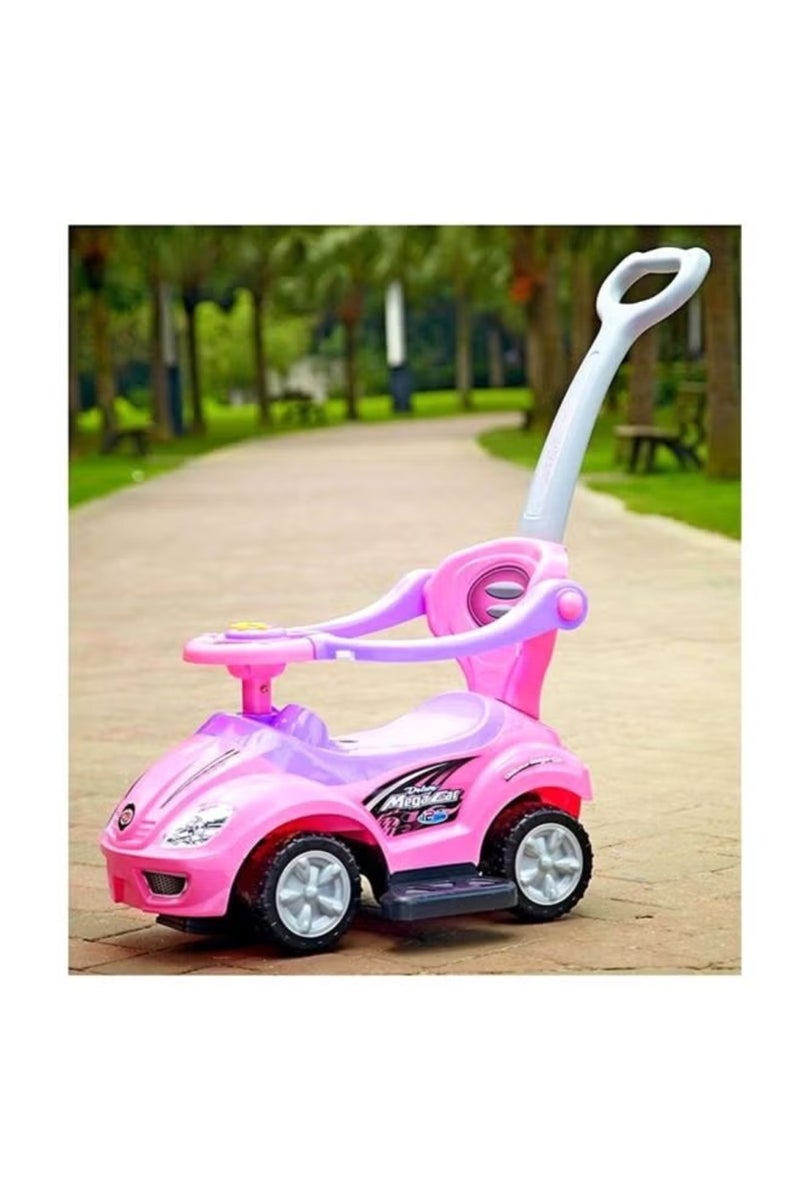 REXA Pink 4-Wheel Stroller Scooter for Girls - Image 2