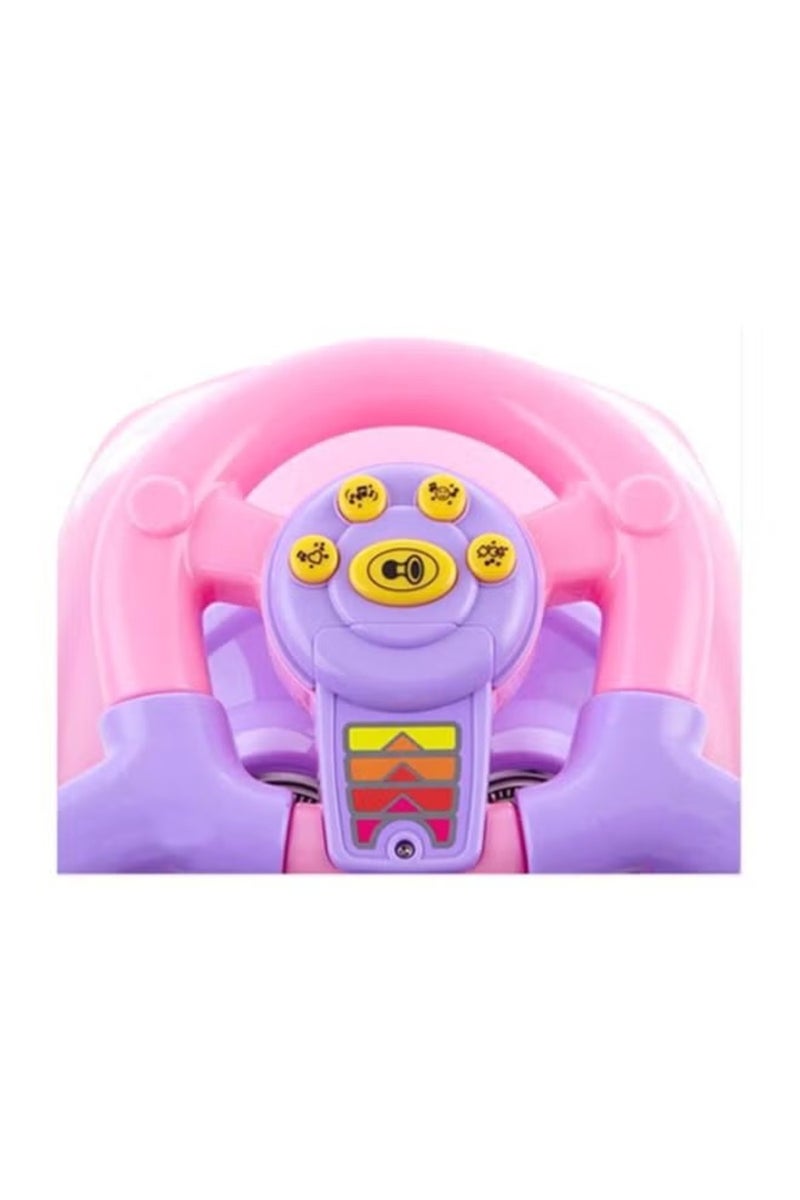 REXA Pink 4-Wheel Stroller Scooter for Girls - Image 4