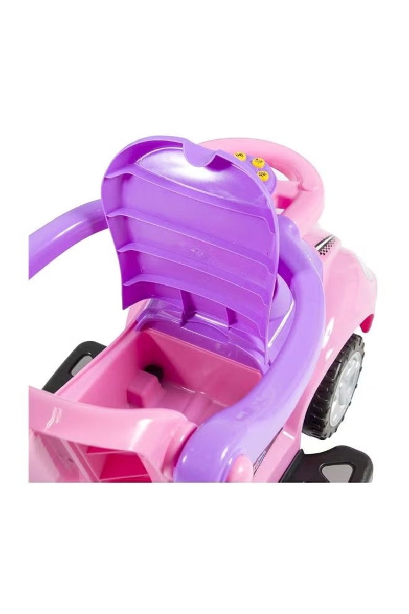 REXA Pink 4-Wheel Stroller Scooter for Girls - Image 3