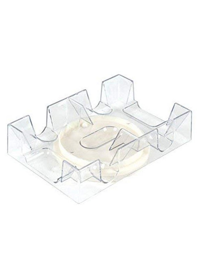 CHH 2 Deck Revolving Rotating Canasta Playing Card Tray 2 Pack