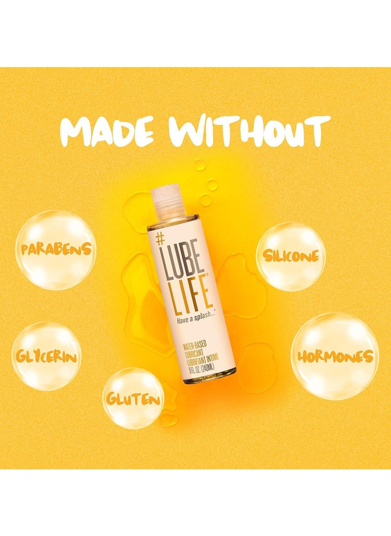 #LUBELIFE - Water Based Lubricant 8 Ounce 240 Ml - Image 1