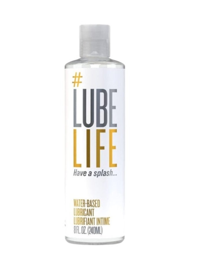 #LUBELIFE - Water Based Lubricant 8 Ounce 240 Ml - Image 1
