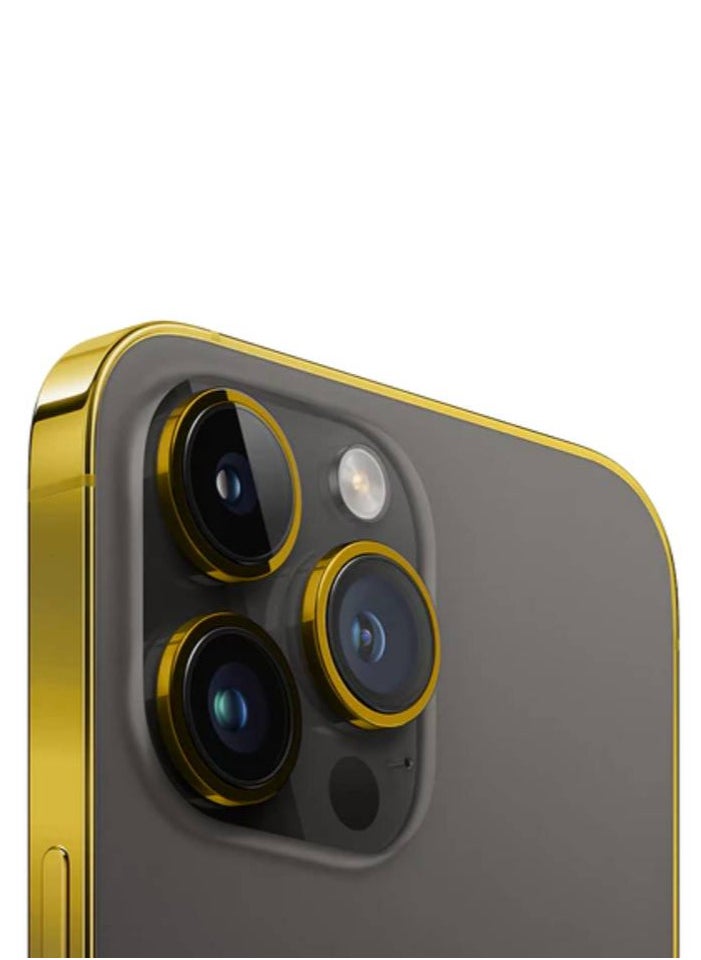 CAVIAR Caviar Luxury 24k Gold Plated Frame Customized iPhone 16 Pro Max 512 GB Black  - Image 1