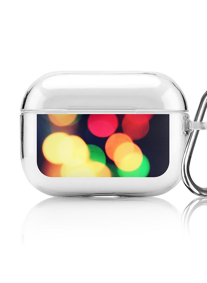 Stylizedd Classic Clear printed Case for Apple AirPods Pro 2nd Generation Thin Transparent Cover [Designed for Apple AirPods Pro 2nd Generation] - City Lights - Image 1