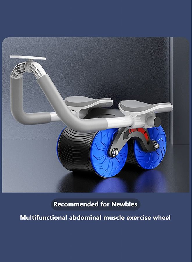 Arabest Abdominal Exercise Roller, Elbow Support Automatic Rebound Abdominal Wheel with Knee Pad and Timer, Abs Roller Wheel Core Workout Strength Trainin Equipment for Beginners Home Gym  - Image 3