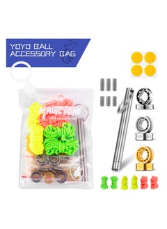 KASTWAVE Complete Yoyo Bearing Pack 10 Ball Golden Unresponsive Yoyo Bearing  Size C 8 Ball Yoyo Bearing  Narrow C Responsive Yoyo Bearing  Bearing Removal Tool  6 Yoyo Strings  6 Yoyo Axles  - Image 4
