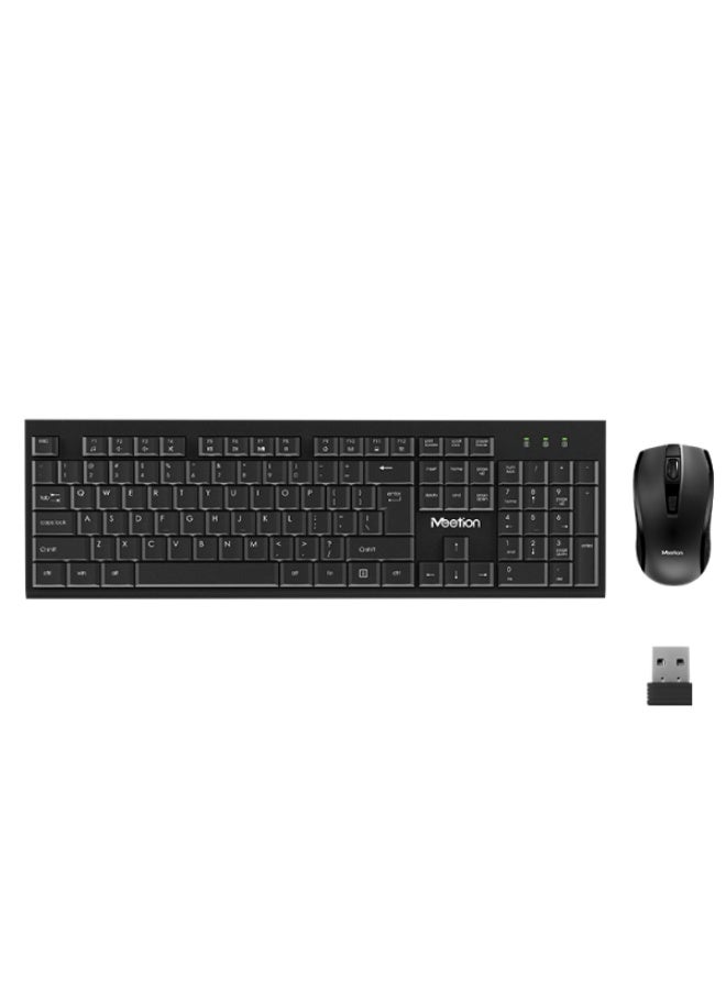 ميشين طقم كيبورد وماوس لاسلكي Meetion C4120 Little – تصميم مدمج وكفاءة عالية - Image 1