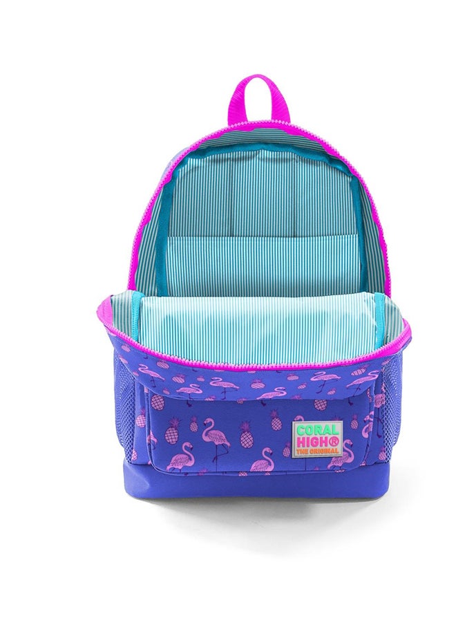 CORAL HIGH BACKPACK CORAL HIGH Blue 15Liter 4Compartment 23112 Flamingo  - Image 3