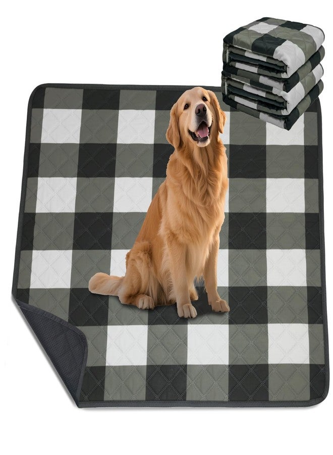 QUWOU Washable Pee Pads for Dogs(2-Pack, 36"x36"),Absorbent & Leakproof Reusable Training Dog Pads Non-Slip Puppy Pads Incontinence Bed Pads for Crates, Whelping, Playpen, Bed and Floors - Image 1