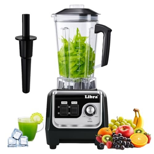 Libra 2000-Watt Blender Machine | Commercial Mixer With 100% Copper Motor | High Speed Electric Blender With Bpa Free 2 Litre Jar | Ideal For Restaurants, Shops, Home & Kitchen Usage - Image 1