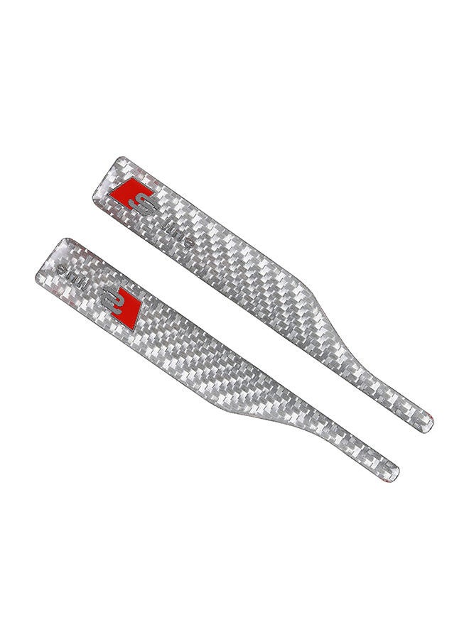 NIBEMINENT 2-Piece Rearview Mirror Decorative Sticker - Image 1