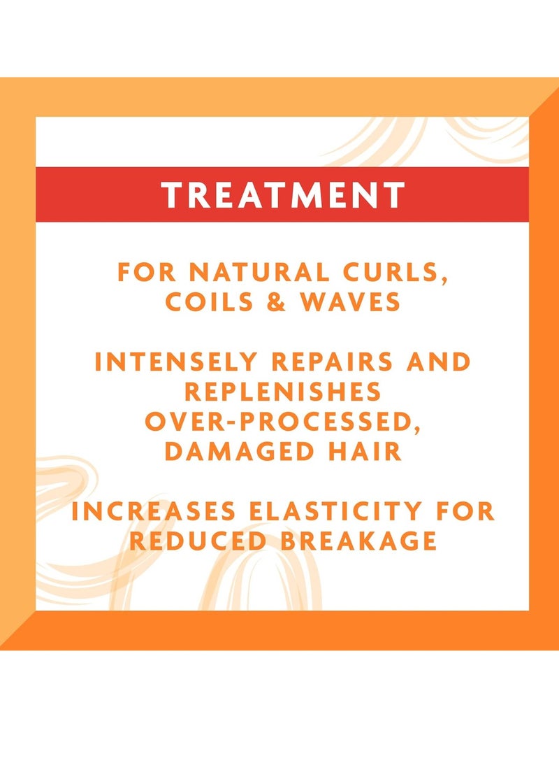 Cantu Deep Treatment Masque with Shea Butter for Natural Hair, 12 oz and Grow Strong Strengthening Treatment with Shea Butter, 6 oz Bundle - Image 2
