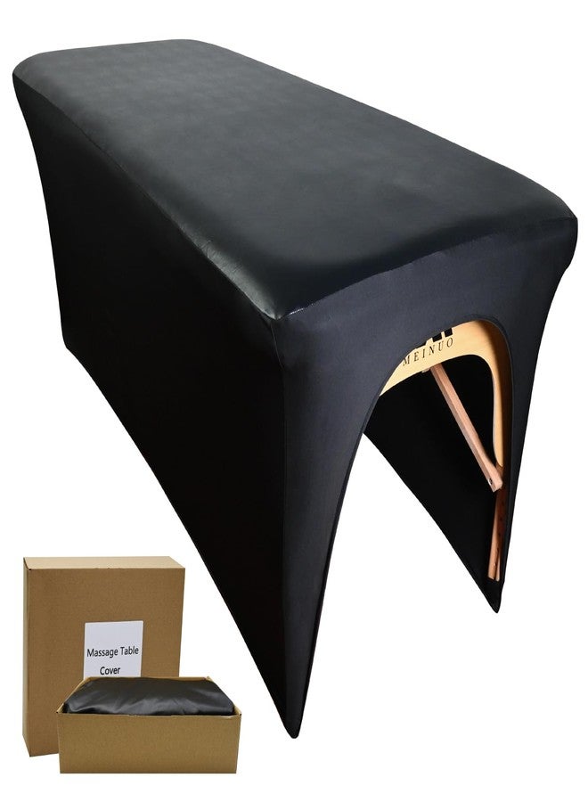Yoquare 28 Inches PU Leather Wide Lash Bed Cover 1 Pack|PU Leather Massage Table Cover|Wipeable, Reusable & Waterproof Massage Table Cover Protector ，Perfect for Salons Spa Home Use - Image 1