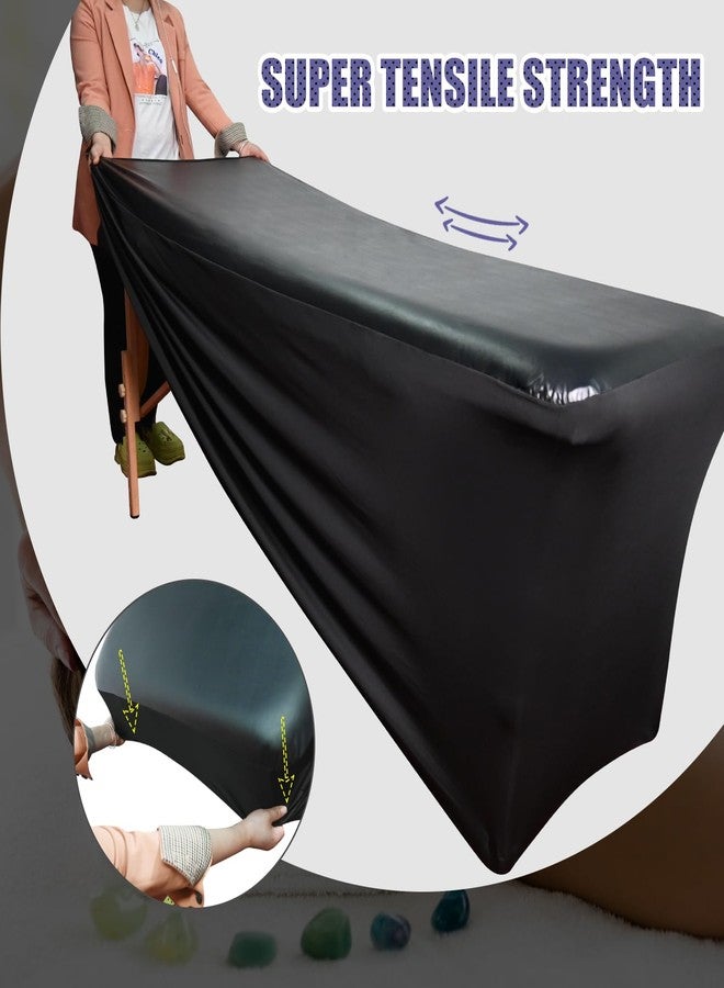 Yoquare 28 Inches PU Leather Wide Lash Bed Cover 1 Pack|PU Leather Massage Table Cover|Wipeable, Reusable & Waterproof Massage Table Cover Protector ，Perfect for Salons Spa Home Use - Image 3