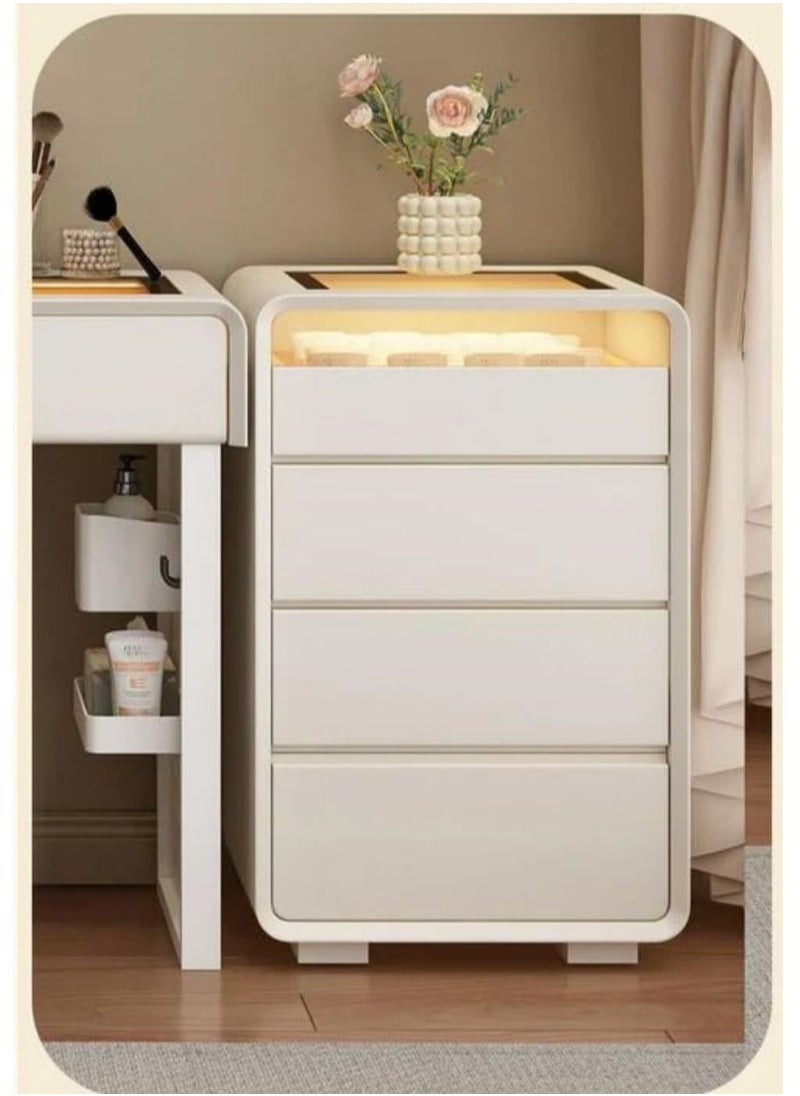 Cool Baby COOLBABY Modern Vanity Table Set with LED Mirror and Chair .Stylish Bedroom Dressing Table  - Image 4