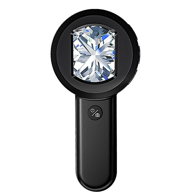 Cross-border new portable high-definition electronic magnifying glass identification and appreciation tool electronic digital microscope - Image 1