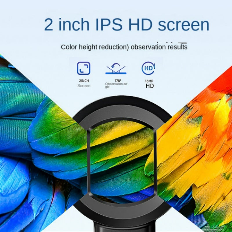 Cross-border new portable high-definition electronic magnifying glass identification and appreciation tool electronic digital microscope - Image 2