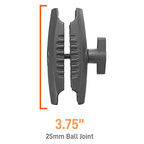 iBOLT Composite 3.75 inch Double Socket Arm for All Industry Standard 1-inch / 25mm / B Size Ball adapters - Image 3