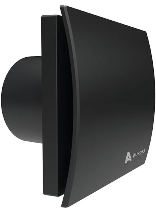 Aurora ARDENI 100B Black Exhaust Fan, 105 m³/h, Low Noise, IP44