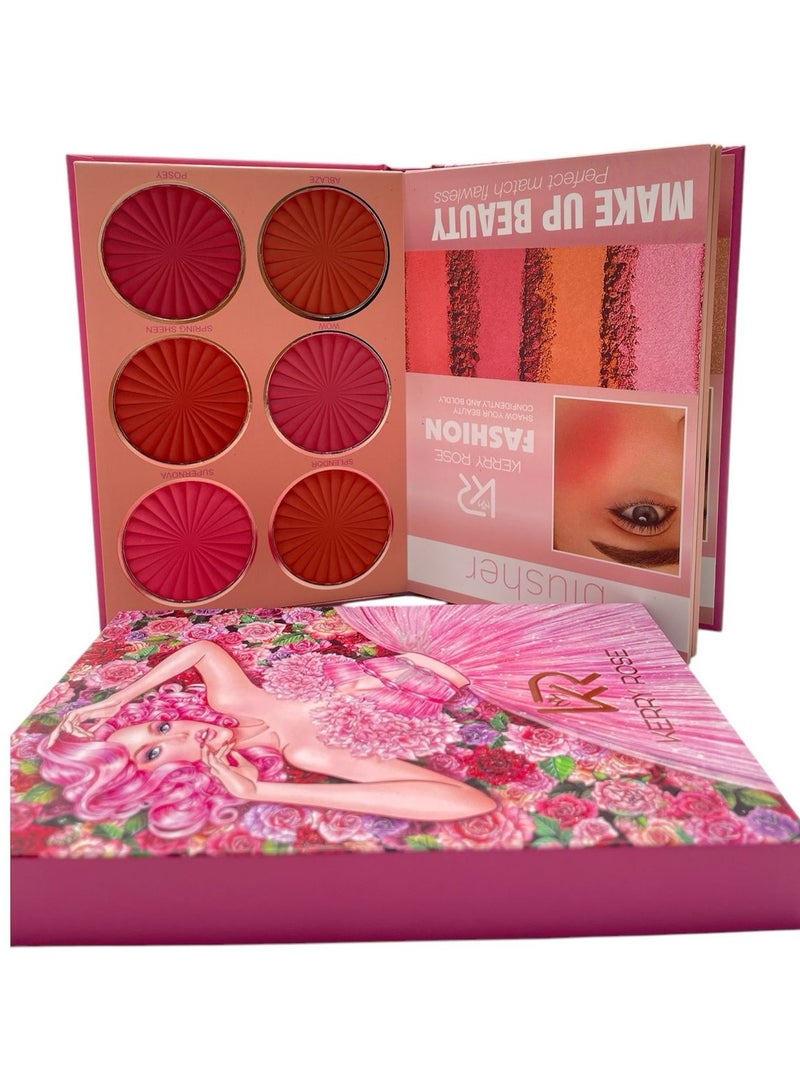 Kerry Rose Eye palette + blush + highlighter, Kerry Rose beer makeup - Image 3