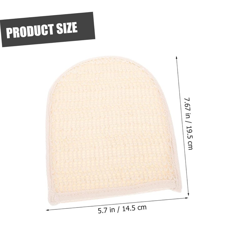 2Pcs Exfoliating Bath Gloves Premium Shower Scrubbers For Deep Cleansing Skin - Image 3