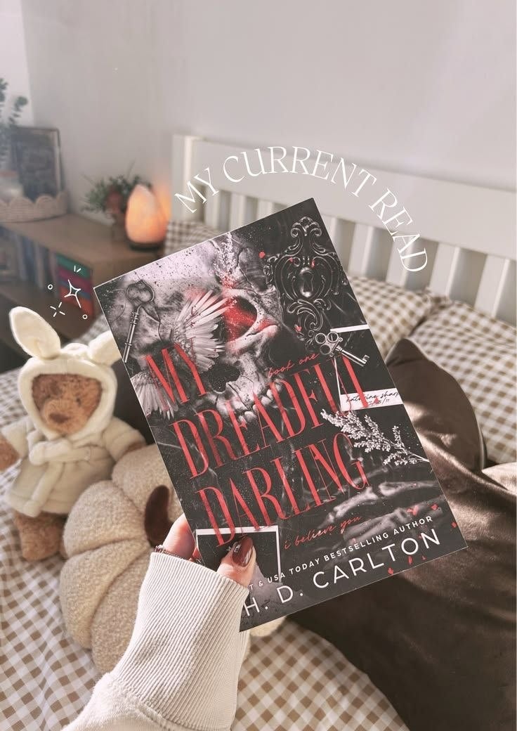 My Dreadful Darling English Book by HD Carlton Book One Dark Romance and Psychological Thriller Fiction Novel Bestselling Softcover Edition - Image 3