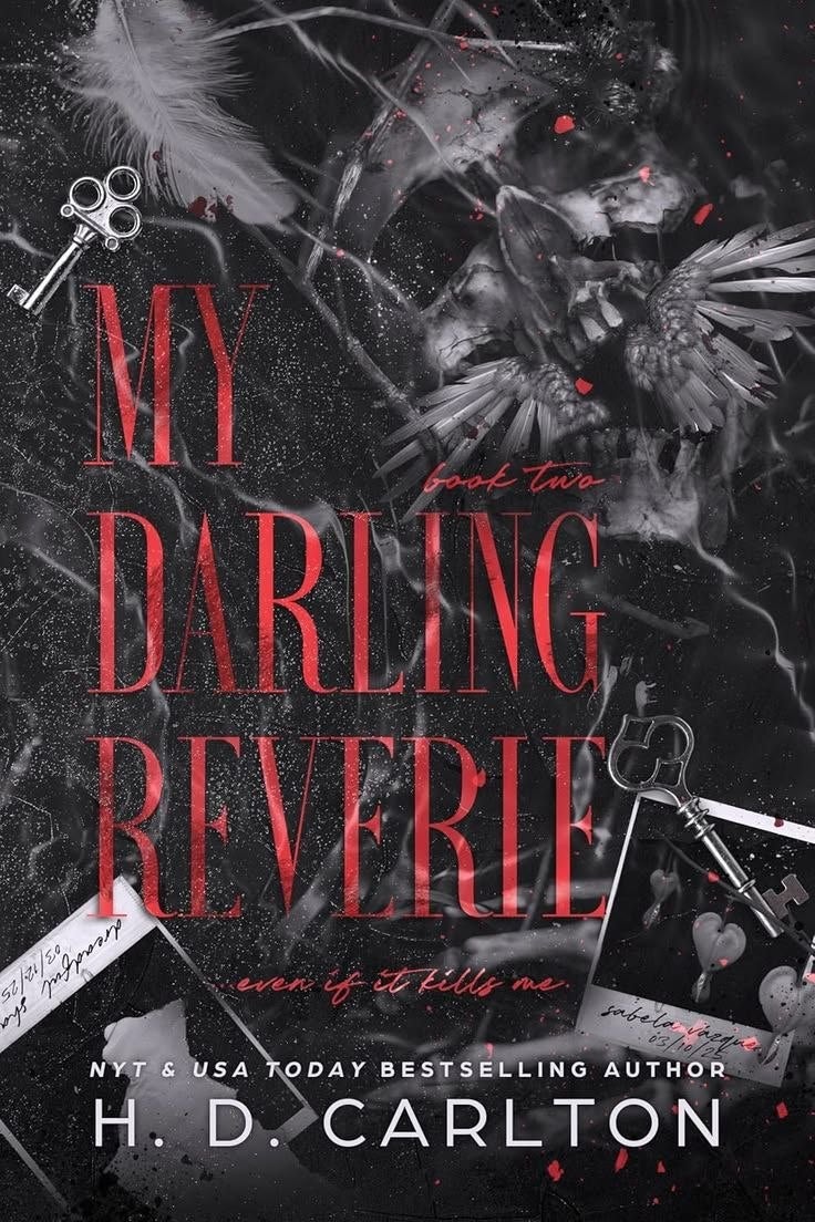 My Dreadful Darling English Book by HD Carlton Book One Dark Romance and Psychological Thriller Fiction Novel Bestselling Softcover Edition - Image 1
