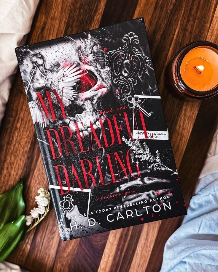 My Dreadful Darling English Book by HD Carlton Book One Dark Romance and Psychological Thriller Fiction Novel Bestselling Softcover Edition - Image 2