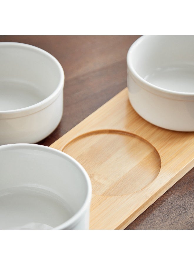 Home Box Supreme 4-Piece Chip and Dip Set 32.5 x 6 x 11 cm  - Image 4