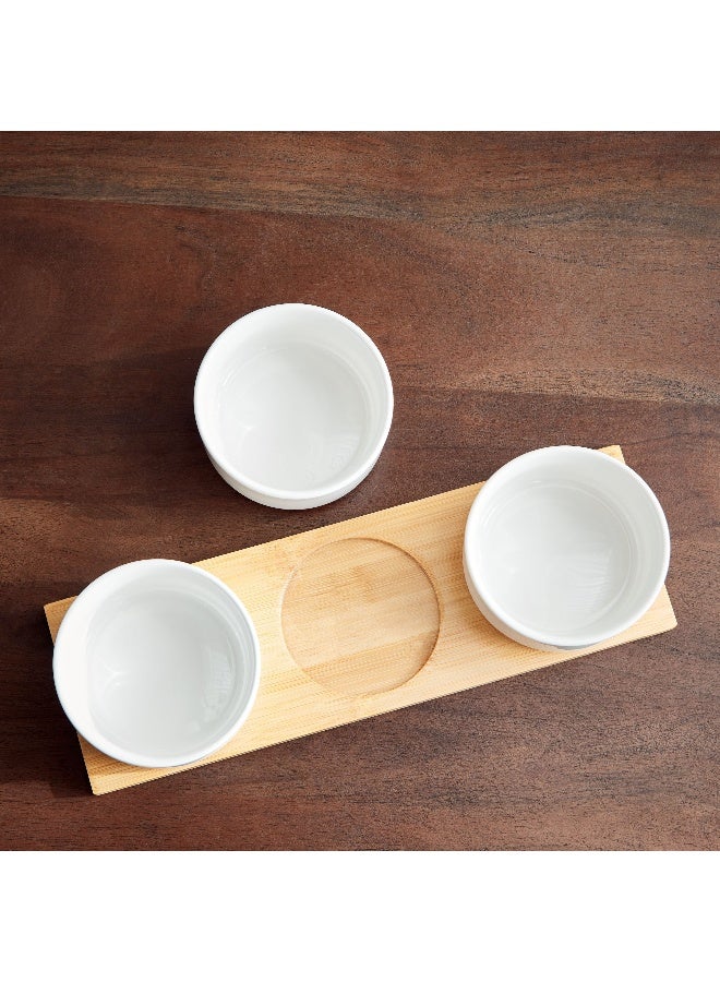 Home Box Supreme 4-Piece Chip and Dip Set 32.5 x 6 x 11 cm  - Image 3