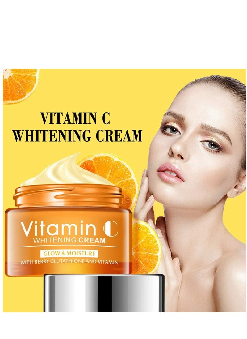 Disaar Vitamin C Whitening Cream 50ML Glow and Moisture  - Image 3