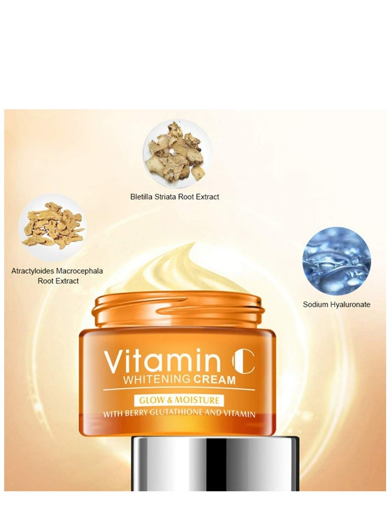 Disaar Vitamin C Whitening Cream 50ML Glow and Moisture  - Image 4