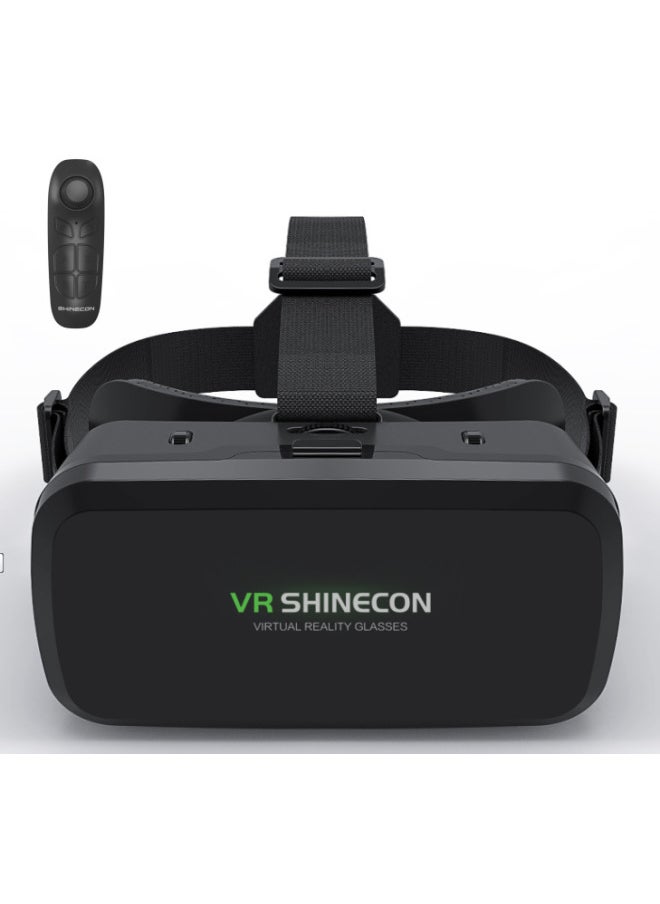 Generic - Changhen G06a Mobile Vr Glasses 3d Virtual Reality Headset Gaming Glasses Handle Digital Gift Vr Headphones-Color:G06A + B03 Handle - Image 1