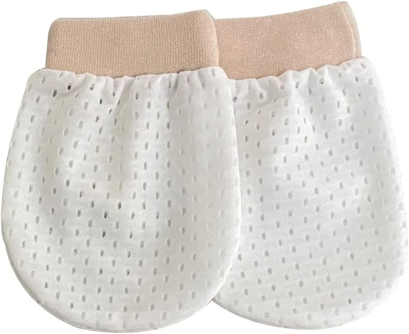 Adeimoo Cute Boys Girls Cotton No Scratch Gloves Drawstring Adjustable Mittens for Baby Infants - Image 5