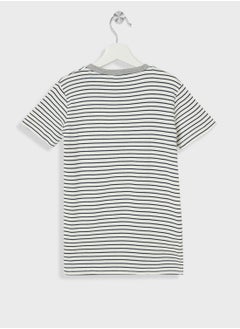 Wheat Teen Striped T-Shirt  - Image 2