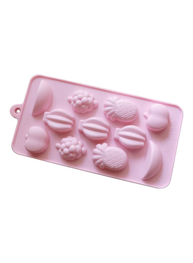 نيبمينينت قالب على شكل فاكهة مكون من 11 تجويفا وردي 20 x 10.5سم - Image 3